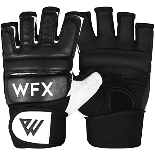 WFX Guantes de boxeo para saco de boxeo, guantes de karate, artes marciales, artes marciales, artes...