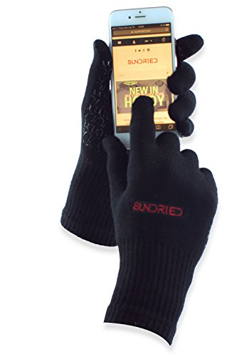 SUNDRIED Ciclo del deporte Running guantes del tacto de la tecnología de la pantalla transpirable...