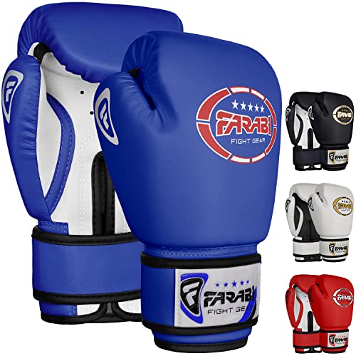 Farabi Sports - Guantes de boxeo para niños 4-oz